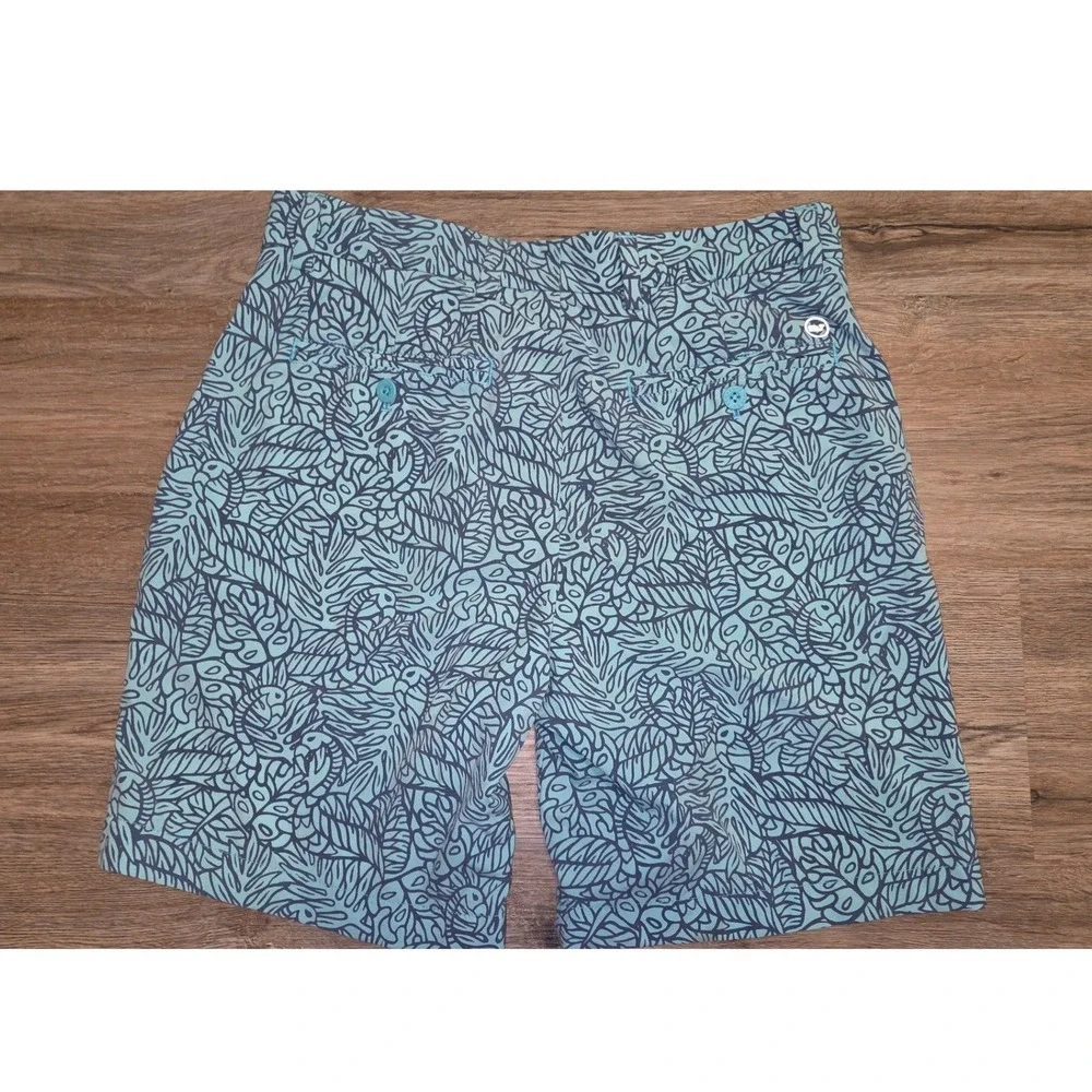 Vineyard Vines men 30 stretch nylon Chino Shorts printed 8
